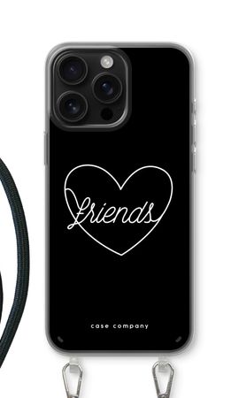 Friends heart black