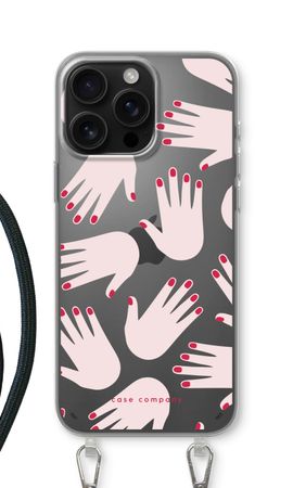 Hands pink