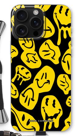 Melting smiley - Yellow