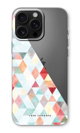 Coloured triangles pastel