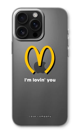 I'm lovin' you