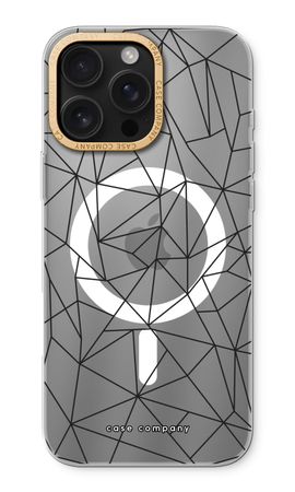 Geometric lines black
