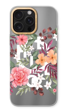 Hello in flowers