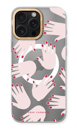 Hands pink