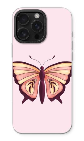 Papillon rose
