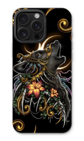 Heulender Wolf