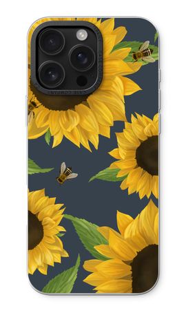 Sunflower and bees