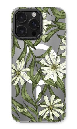 White flower pattern