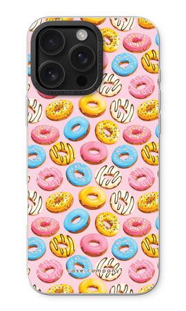 Rosafarbene Donuts