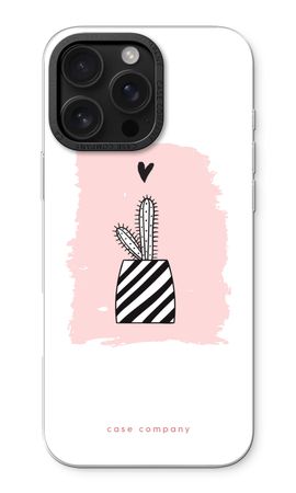 Black and white cactus