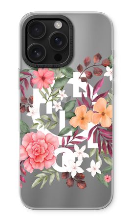 Hello in flowers
