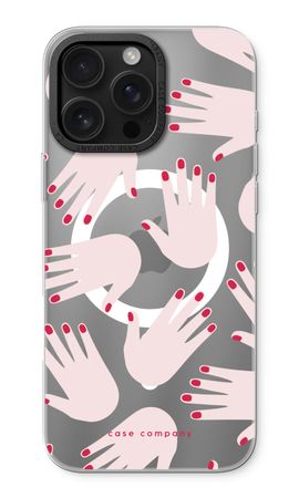 Hands pink