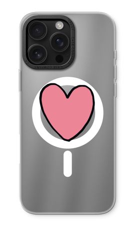 Corazón rosa