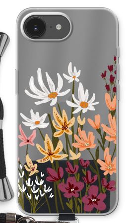 Painted wildflowers