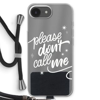 Don't call