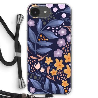 Flowers with blue leaves