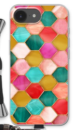 Hexagons in stained glass