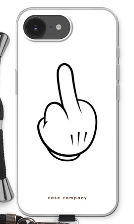 Middle finger white