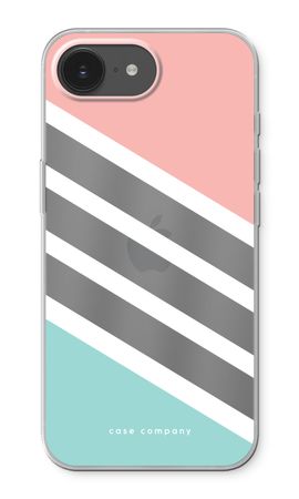 Pastellfarbene Streifen