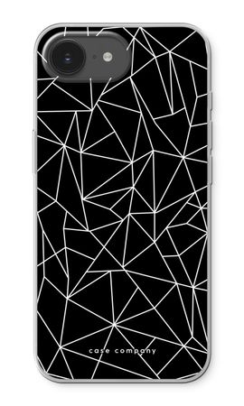 Weiße geometrische Linien