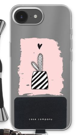 Black and white cactus