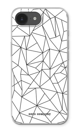 Schwarze geometrische Linien