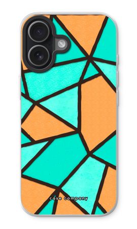 Stained glass - Orange