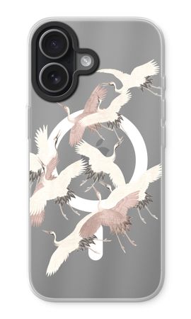 Japanska tranor fåglar