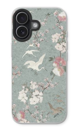 Japanska tranor blommar