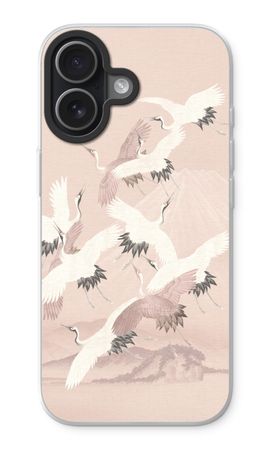 Japanska tranor fåglar