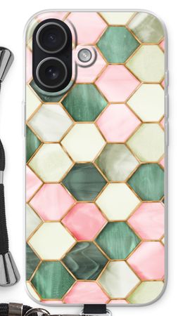 Hexagons in stained glass