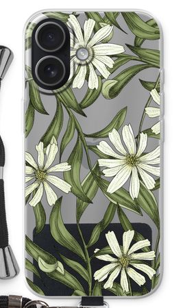 White flower pattern