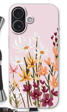 Painted wildflowers