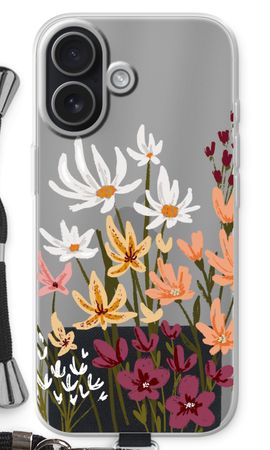 Painted wildflowers