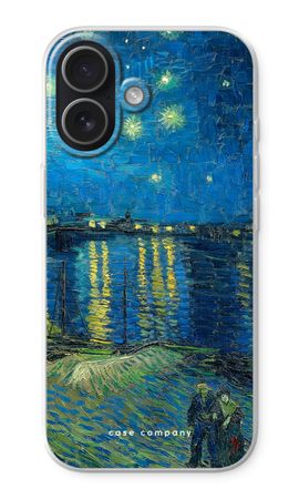 Sterrennacht boven de Rhône