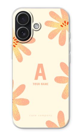 Peach Blossom Monogram