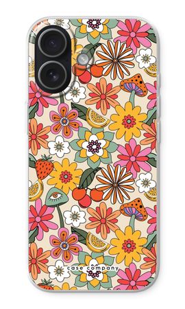 Retro bloemen N°2 - Geel