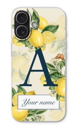 Monogram Lemons, Oranges of Peaches