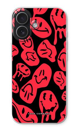 Melting Smiley - Red