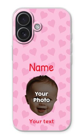 Personalized Face - Hearts N°2