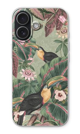 Tropical jungle toucan