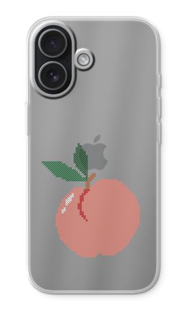 Stitched Peach