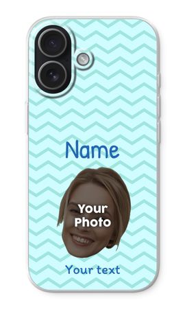 Personalized Face - Stripes Pattern