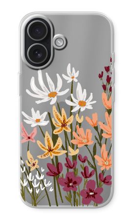 Painted wildflowers