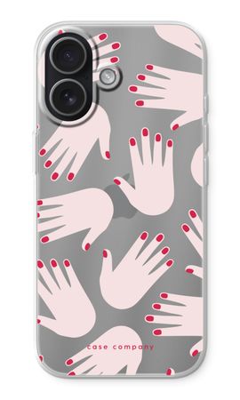 Hands pink