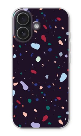 Dark Rounded Terrazzo