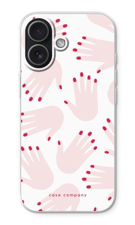 Hands pink