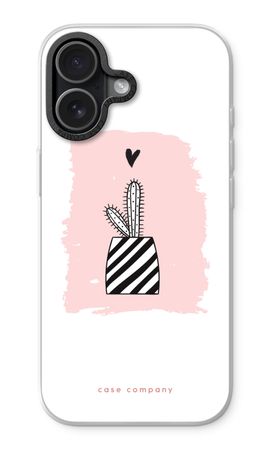 Black and white cactus