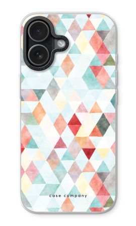 Coloured triangles pastel