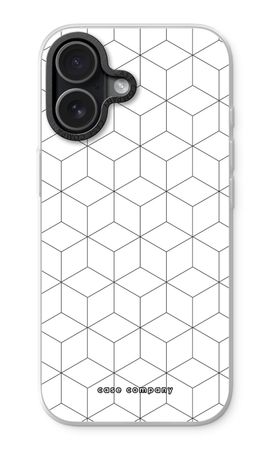 Cubes black and white
